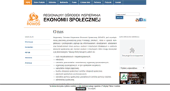 Desktop Screenshot of ekonomiaspoleczna.info